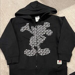 Disney Kids Black Graphic Hoodie